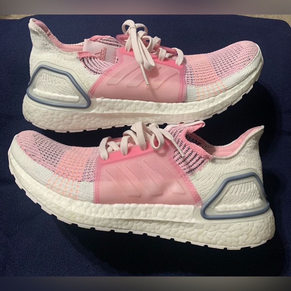 Adidas Women’s UltraBoost 19 in True Pink